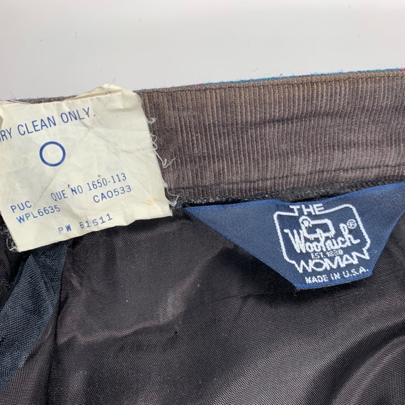 Vintage Woolrich Plaid Skirt Teal and Fuchsia Plaid Skirt - Picture 7 of 13